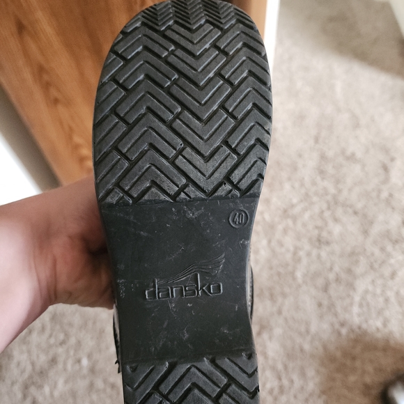 Dansko Gray Clogs - Picture 2 of 2